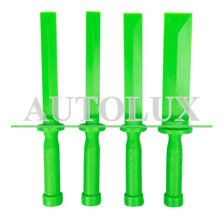 Set palancas nylon tipo cuchilla 4 piezas. Referencia JBM: 51832.