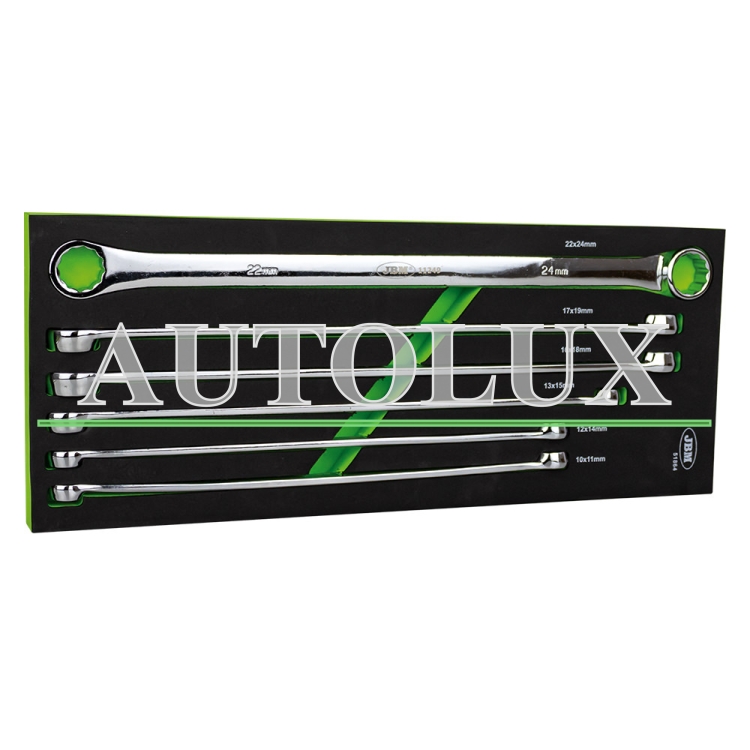 Kit llaves 12 cantos extralargas 6 piezas. Referencia JBM: 51864.