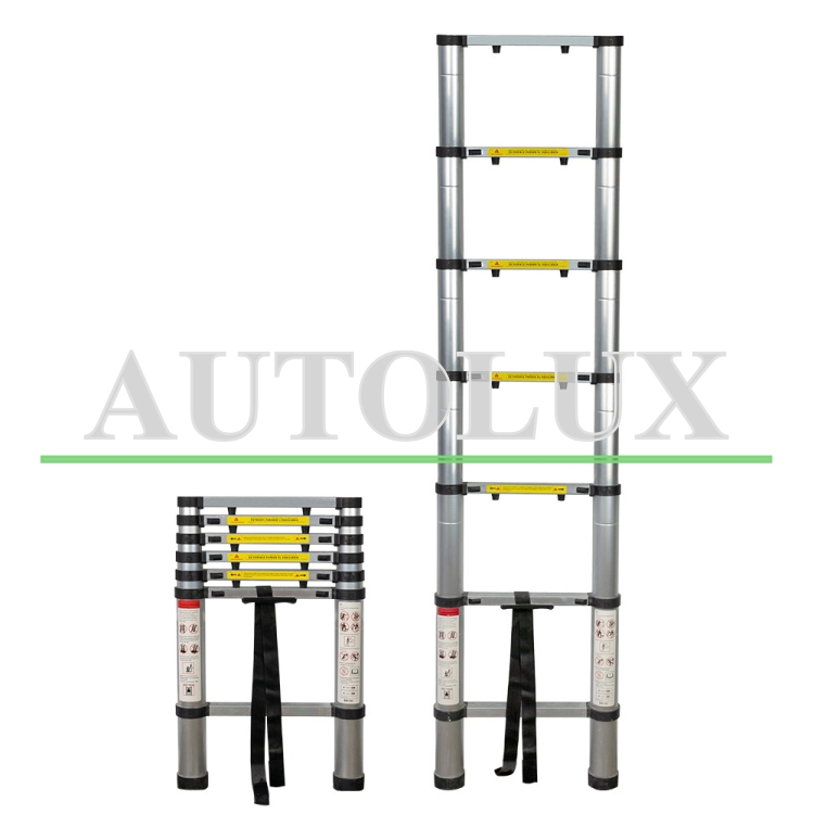 Escalera telescópica 6 peldaños. Referencia JBM: 51982.