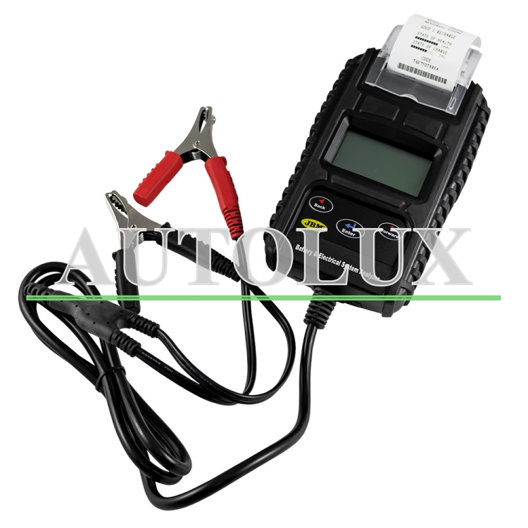 Comprobador de batería y alternadores con impresora. Referencia JBM: 52233.