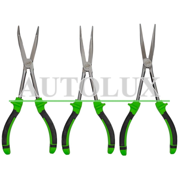 Set alicates punta de 0°/ 45° / 90° 3 piezas. Referencia JBM: 52272.