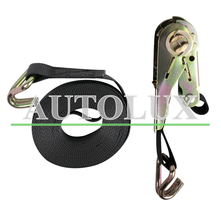 Cinta de sujeción con tensor 5m x 25mm. Referencia JBM: 52321.