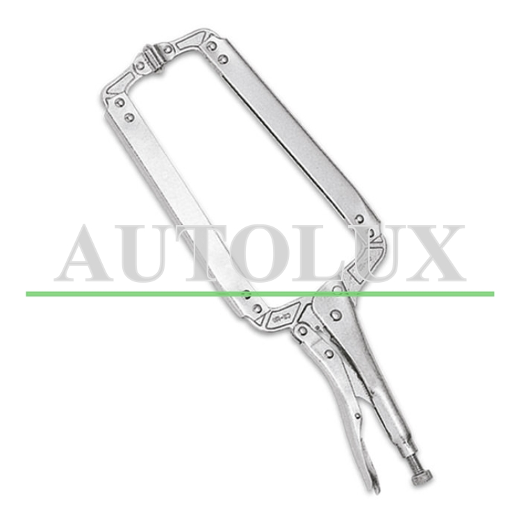 Mordaza de soldadura con pletina. Referencia JBM: 52512.