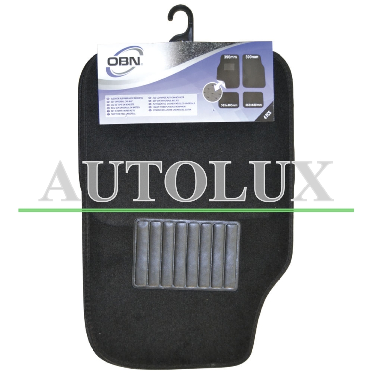 Juego de alfombras de moqueta. Referencia JBM: 52530.