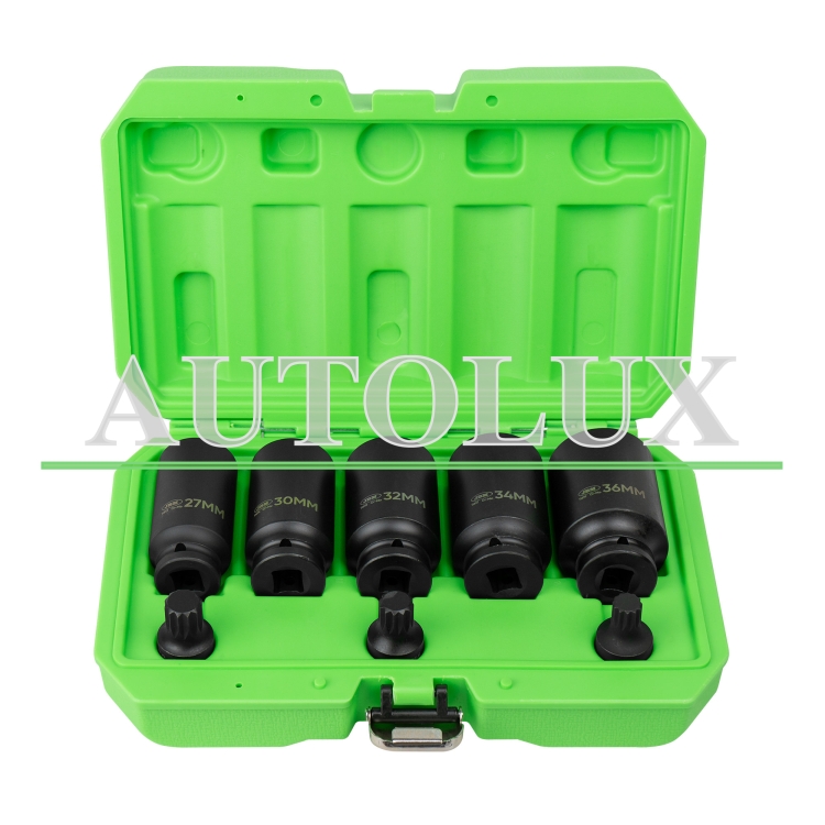 Set vasos impacto y puntas 1/2