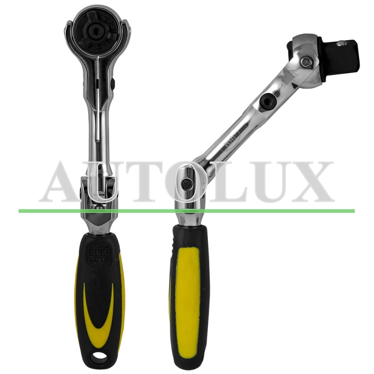 Carraca de 72 dientes articulada 1/2