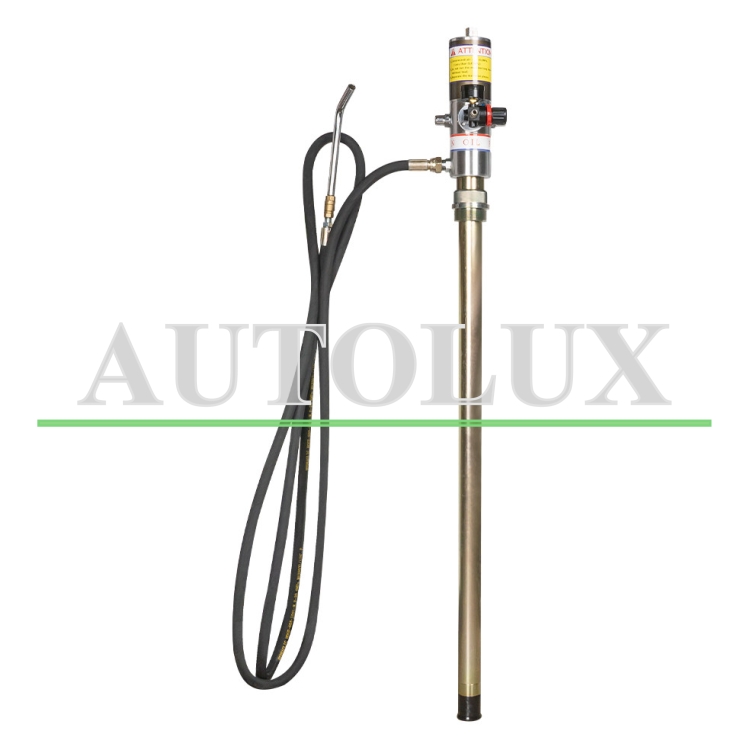 Bomba para bidón de aceite con manguera. Referencia JBM: 52601.