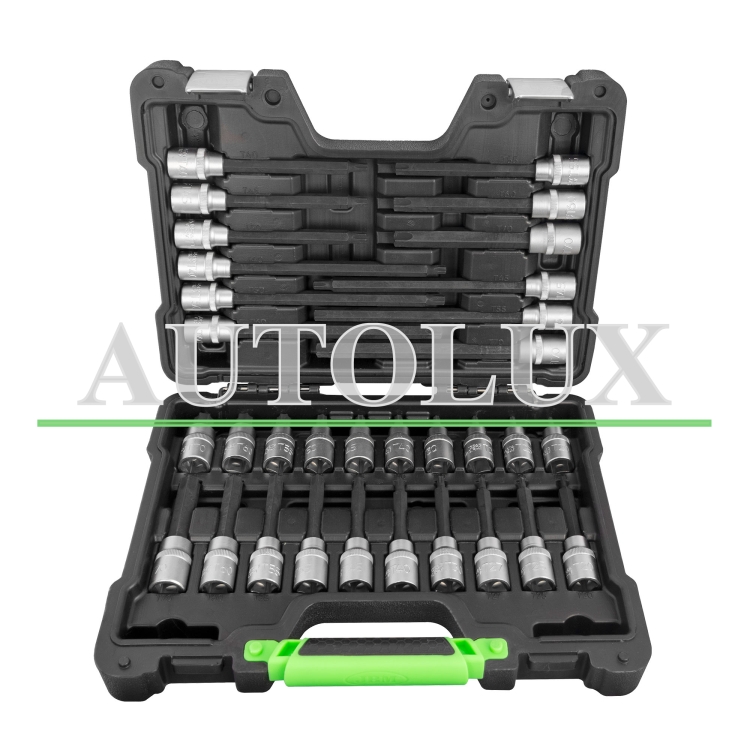 Estuche de puntas torx 32 piezas. Referencia JBM: 52605.