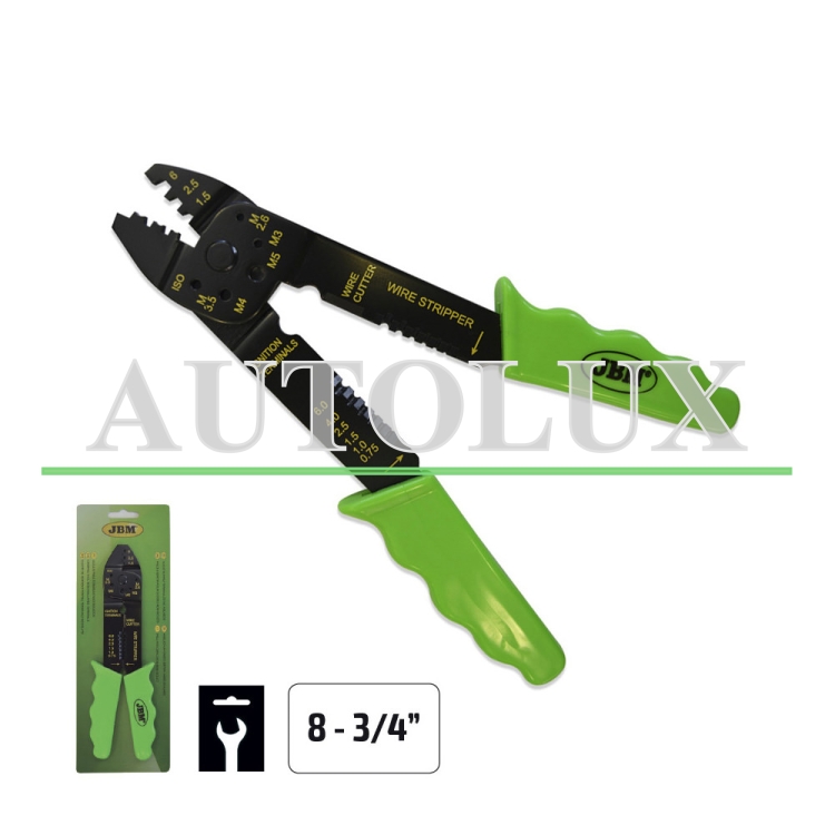 Alicates para terminales no aislados 8-3/4