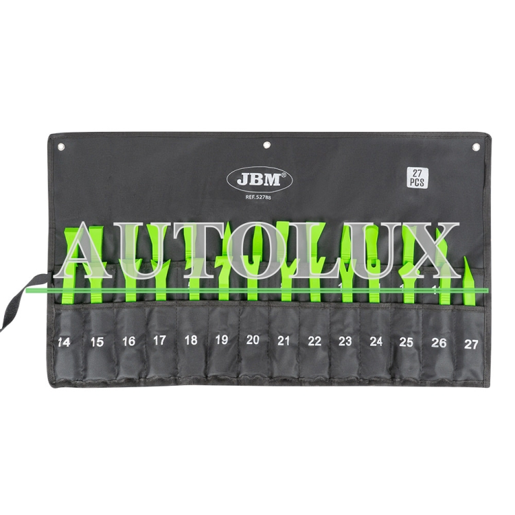 Set palancas nylon 27 piezas. Referencia JBM: 52788.