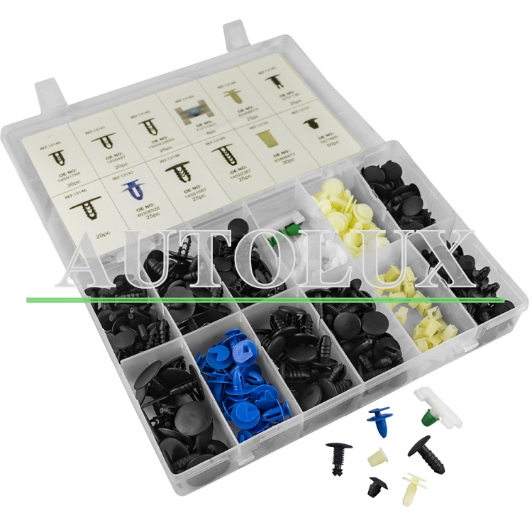 Estuche de clips plásticos fiat 308 clips. Referencia JBM: 52900.