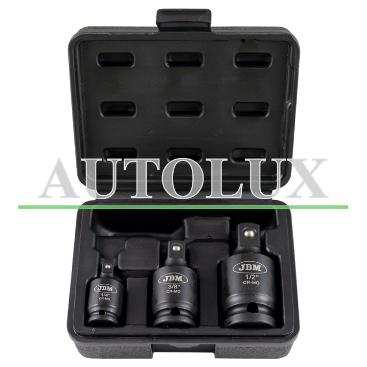 Set articulaciones impacto con doble posición 3 piezas. Referencia JBM: 53043.