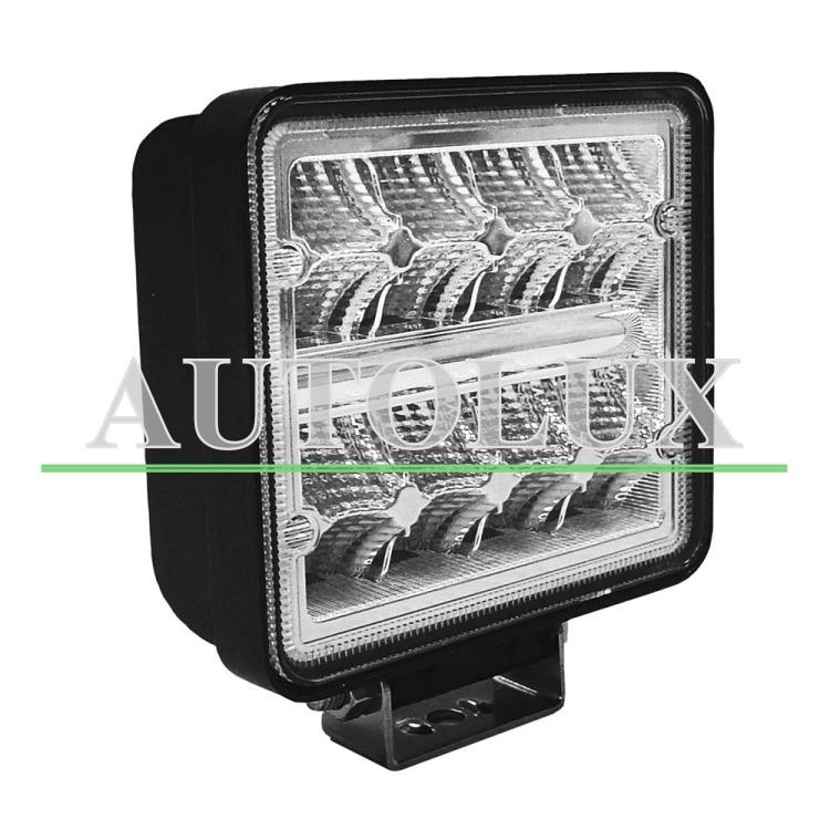 Faro de trabajo de 16 leds 24w cuadrado luz dispersa. Referencia JBM: 53046.