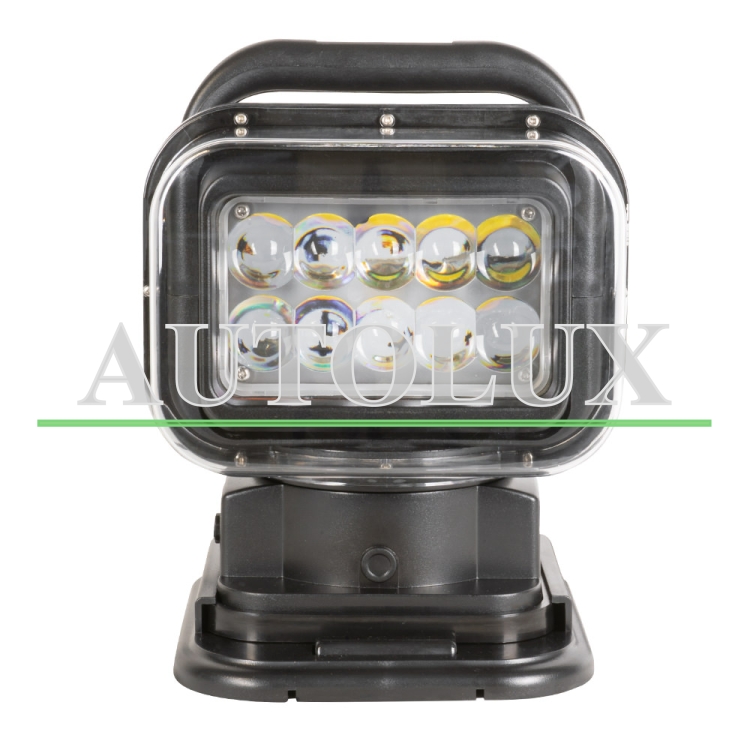 Faro de trabajo regulable de 10 leds 50w 12v luz concentrada. Referencia JBM: 53047.