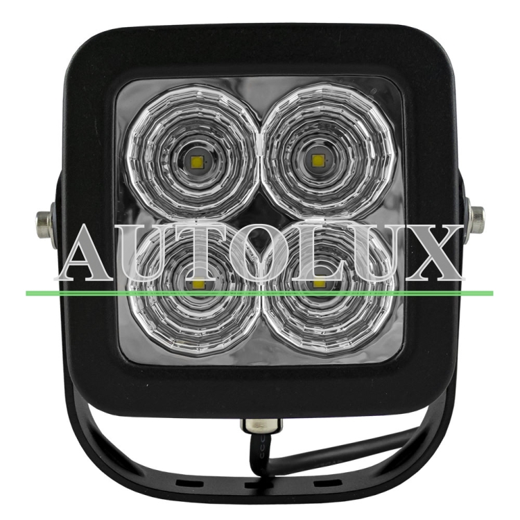 Faro de trabajo de 4 leds 40w luz dispersa. Referencia JBM: 53049.