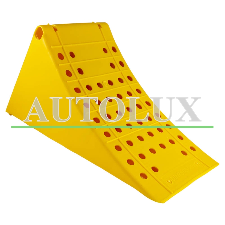 Calzo de plástico para bloquear ruedas. Referencia JBM: 53561.