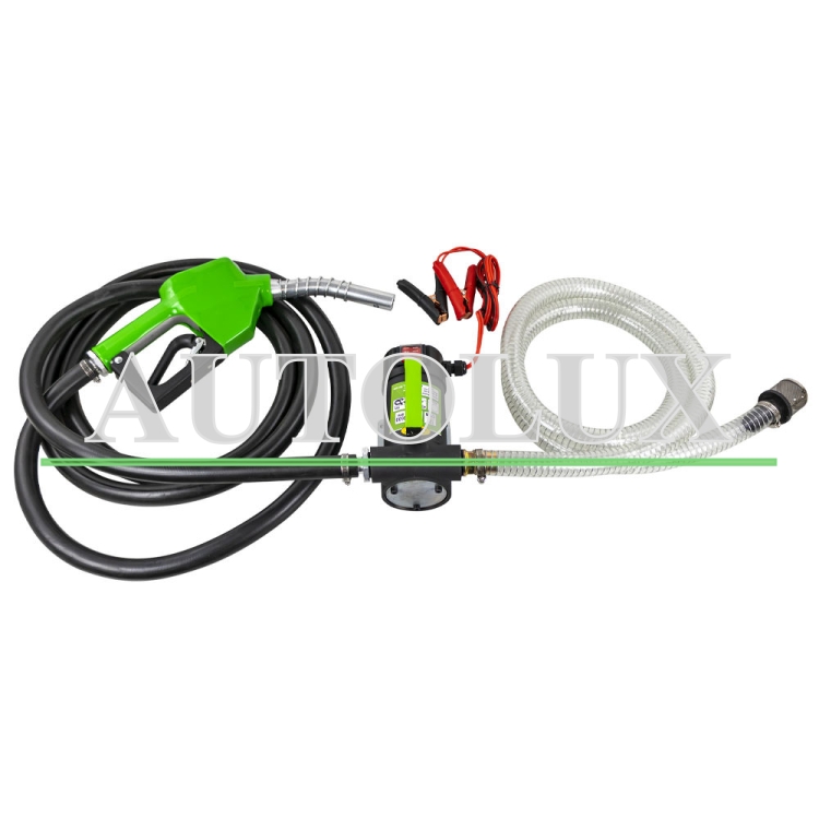 Bomba suministro gasoil con pistola (12v). Referencia JBM: 53609.