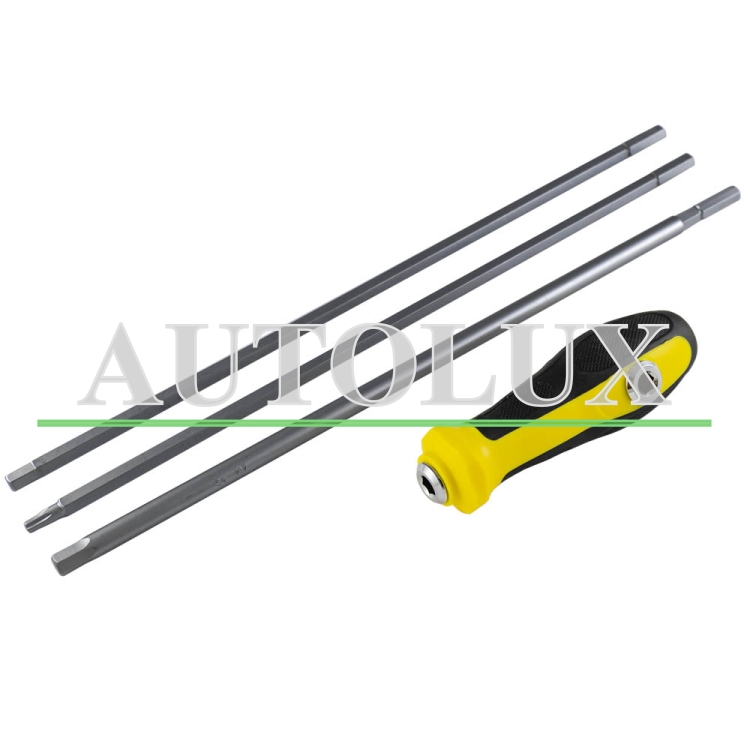 Herramientas de puntas para ajuste de faros. Referencia JBM: 53729.