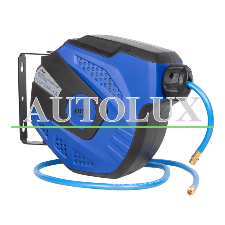 Carrete de manguera de aire 11m - azul. Referencia JBM: 53881.