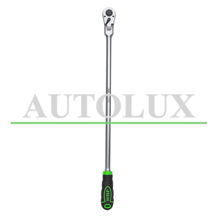 Carraca articulada extra larga de 72 dientes de 1/2