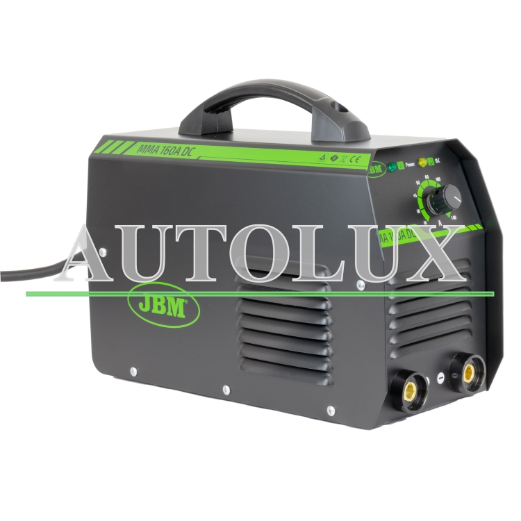 Soldadora inverter mma 160a dc. Referencia JBM: 53982.