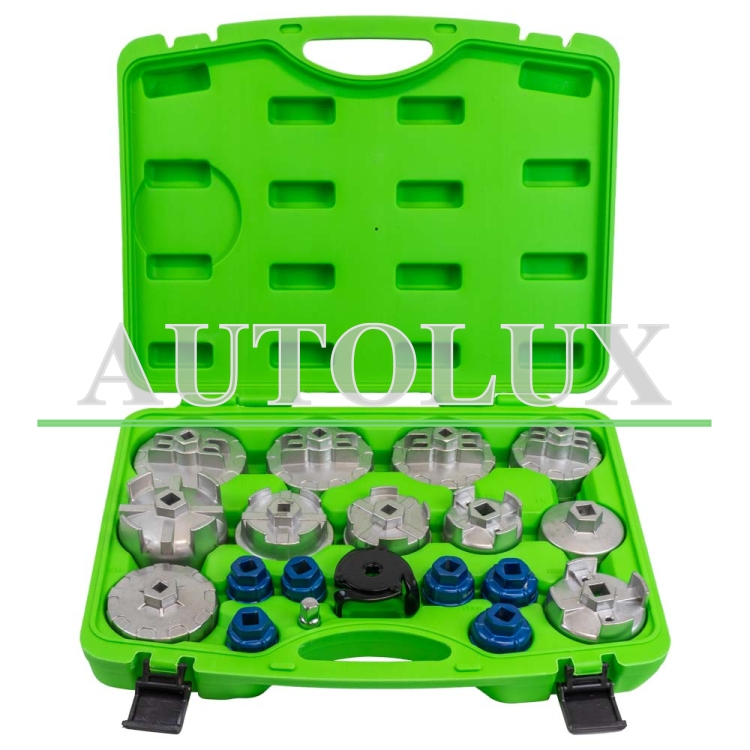 Juego de extractores para filtros de aceite 19 piezas. Referencia JBM: 54068.