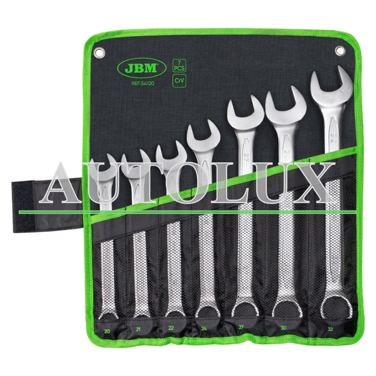 Kit llaves combinadas 7 piezas. Referencia JBM: 54120.