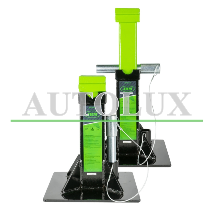 Juego de 2 caballetes 22t 338-500mm. Referencia JBM: 54144.