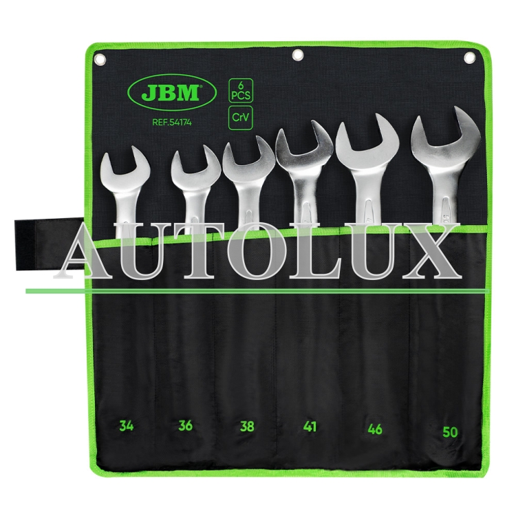 Kit llaves combinadas 6 piezas. Referencia JBM: 54174.