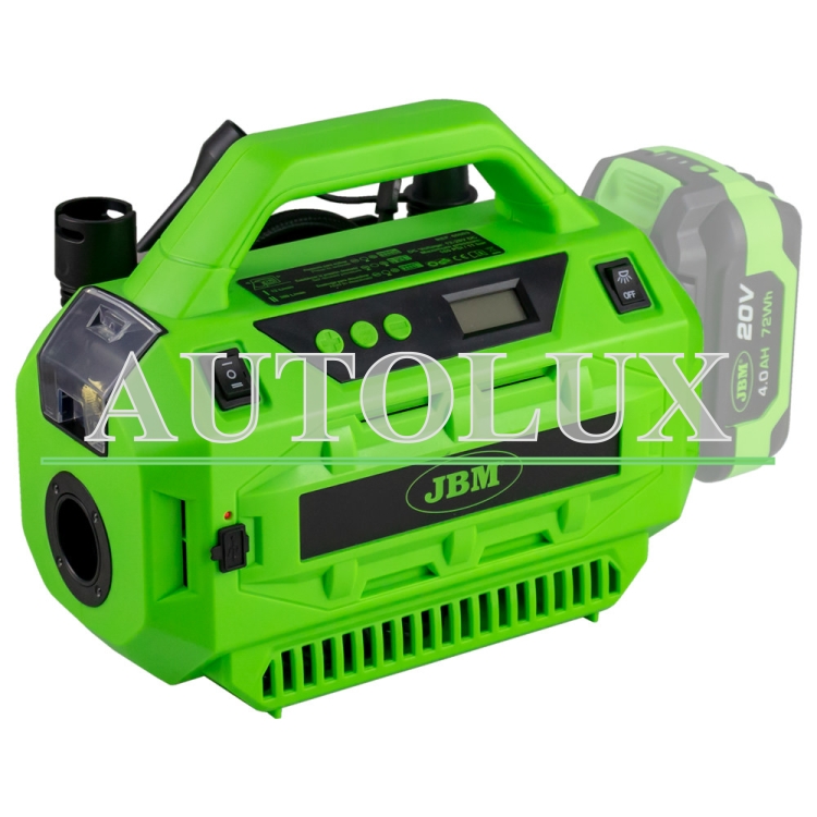 Compresor a batería. Referencia JBM: 60003.