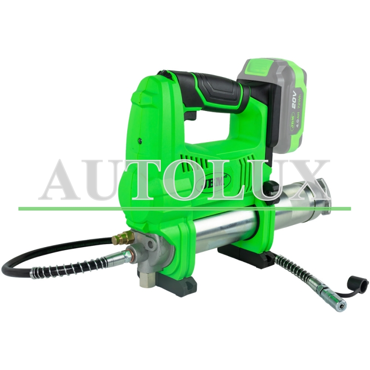 Pistola engrasadora a batería. Referencia JBM: 60038.