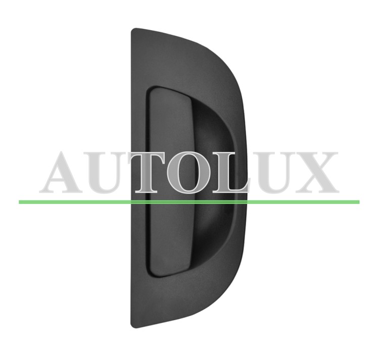 Maneta de puerta exterior alfa romeo 147 2000-2004 negra / trasera izquierda.  Referencia OE:156083656