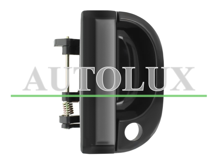 Maneta de puerta exterior hyundai h1 2001-2005 negra / con agujero llave / lateral derecha.  Referencia OE:83660