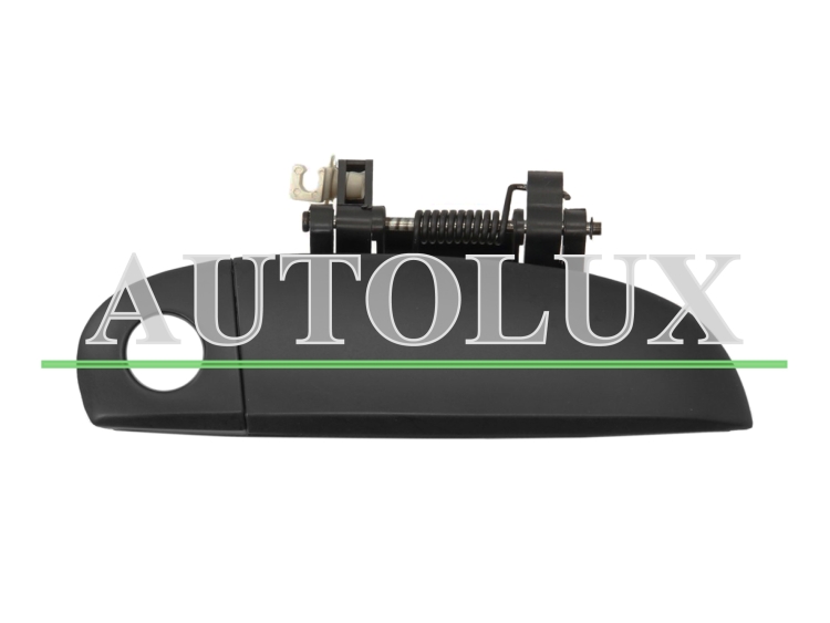 Maneta de puerta exterior hyundai i10 2010-2013 negra / con agujero llave / delantera derecha.  Referencia OE:826600X000