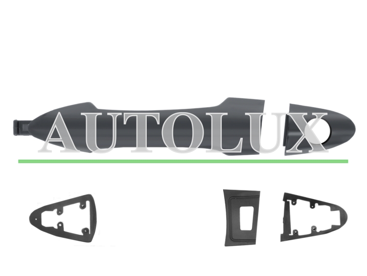 Maneta de puerta exterior kia picanto 2011-2015 imprimada / con agujero llave / delantera izquierda.  Referencia OE:826511Y000