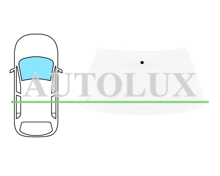 Parabrisas skoda favorit 1988-1995 delantero / verde. Referencia Eurocode: 7806AGN