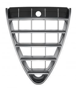 REJILLA ALFA ROMEO 147 2007-2010 FRENTE CROMADA