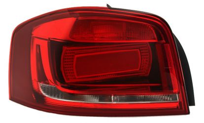 PILOTO TRASERO AUDI A3 2008-2012 3 PUERTAS / FONDO NEGRO / IZQUIERDO