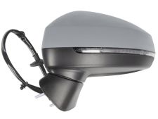 ESPEJO RETROVISOR AUDI A3 2016-2020 3/5 PUERTAS / ELECTRICO / TERMICO / PILOTO INTERMITENTE / ABATIBLE ELECTRICAMENTE / SIDE ASSIST / IMPRIMADO / IZQUIERDO