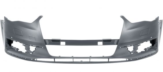 PARACHOQUES AUDI A3 2012-2016 DELANTERO / 4 PUERTAS / CABRIO / CON SENSOR / CON PARK ASSIST / IMPRIMADO