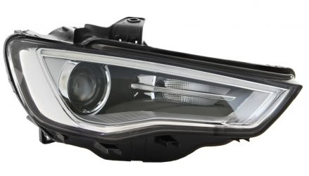 FARO AUDI A3 2012-2016 BI-XENON / CROMADO / DERECHO