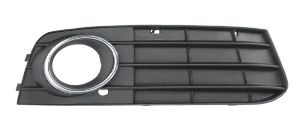 REJILLA AUDI A4 2007-2012 PARACHOQUES DELANTERA / CON ANTINIEBLA / CON CERQUILLO CROMADO / DERECHA