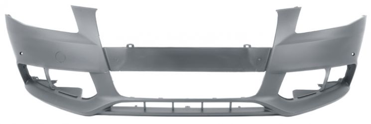 PARACHOQUES AUDI A4 2007-2012 DELANTERO / CON SENSOR / IMPRIMADO
