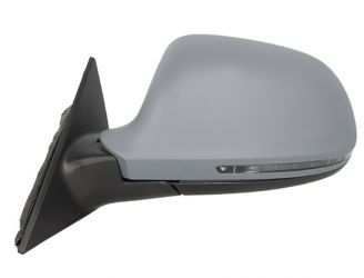 ESPEJO RETROVISOR AUDI A5 2007-2011 ELECTRICO / TERMICO / PILOTO / LANE ASSIST / IMPRIMADO / IZQUIERDO
