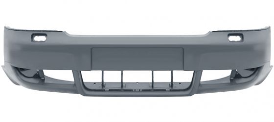 PARACHOQUES AUDI A6 2002-2004 DELANTERO / CON LAVAFAROS / IMPRIMADO