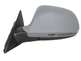 ESPEJO RETROVISOR AUDI A6 2009-2011 ELECTRICO / TERMICO / PILOTO / LUZ CORTESIA / ABATIBLE ELECTRICAMENTE / MEMORIA / LANE ASSIST / IMPRIMADO / IZQUIERDO
