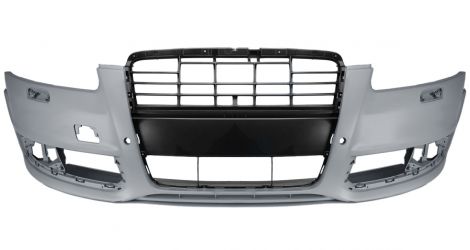 PARACHOQUES AUDI A6 2009-2011 DELANTERO / CON LAVAFAROS / IMPRIMADO