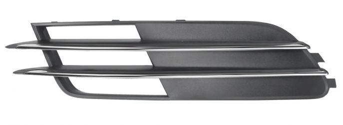 REJILLA AUDI A6 2011-2014 PARACHOQUES DELANTERA / CON MOLDURA CROMADA / IZQUIERDA