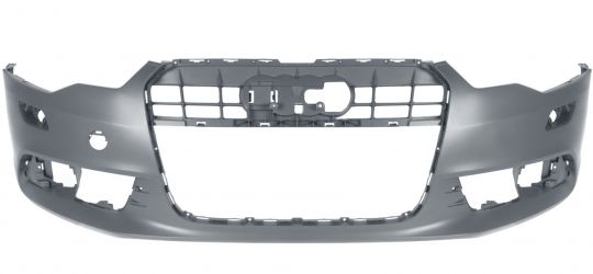 PARACHOQUES AUDI A6 2011-2014 DELANTERO / CON LAVAFAROS / IMPRIMADO