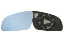 CRISTAL ESPEJO RETROVISOR AUDI A8 2002-2007 CON SOPORTE / TERMICO / ASFERICO / AZUL / IZQUIERDO